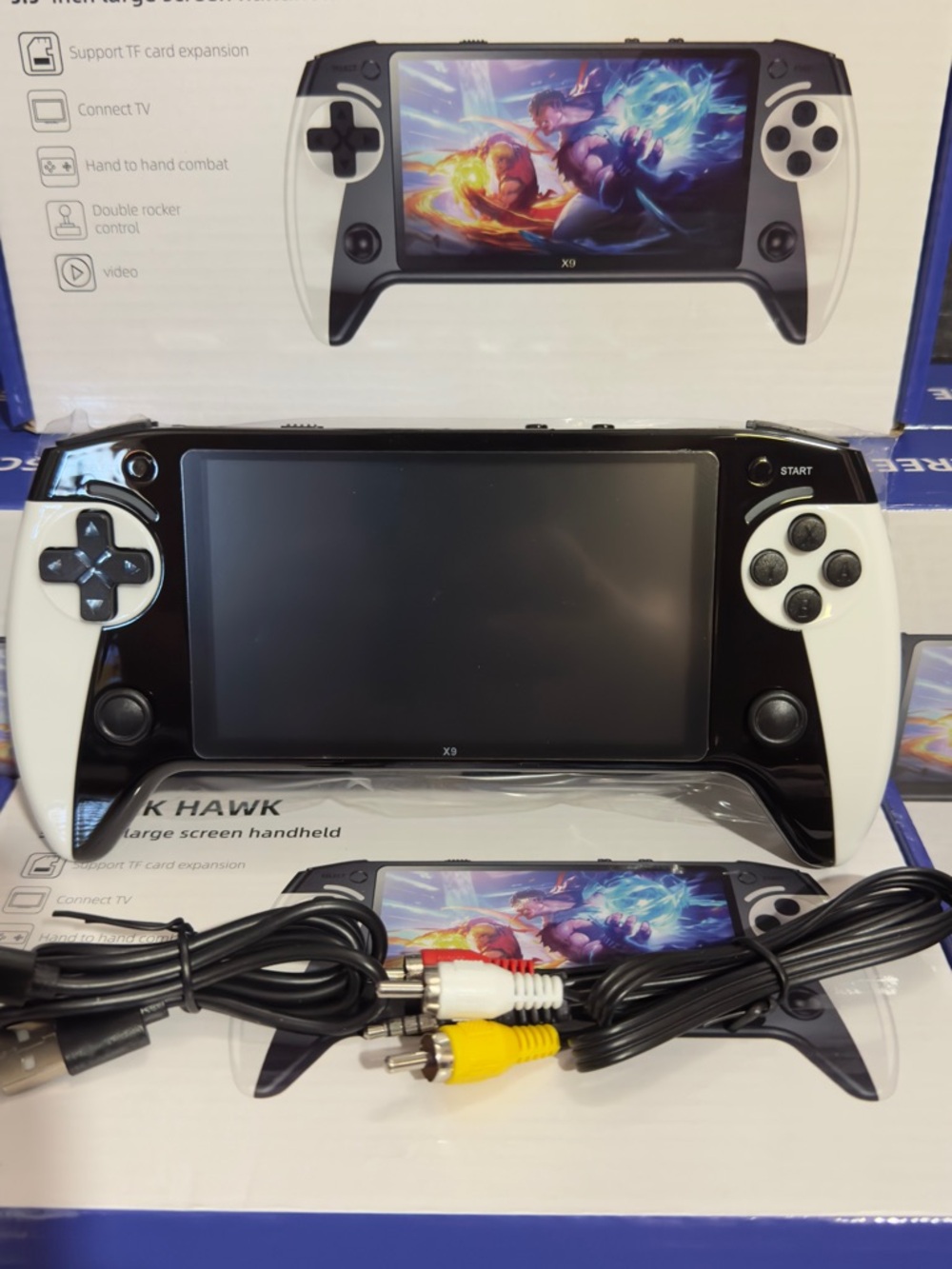 Handheld X9 Gaming Console 5.5 inch Screen- Supports TF Card Expansion